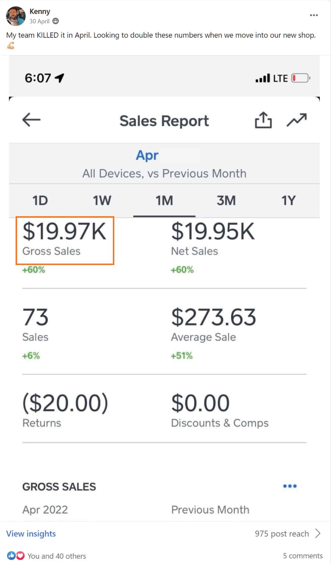 Tint School Online student Kenny earning $19,970 per month